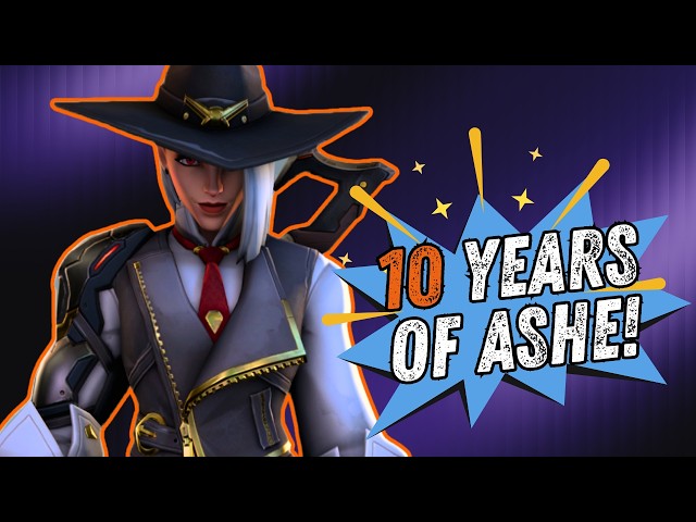 Вот как выглядят 10 лет игры за Эш в Overwatch!