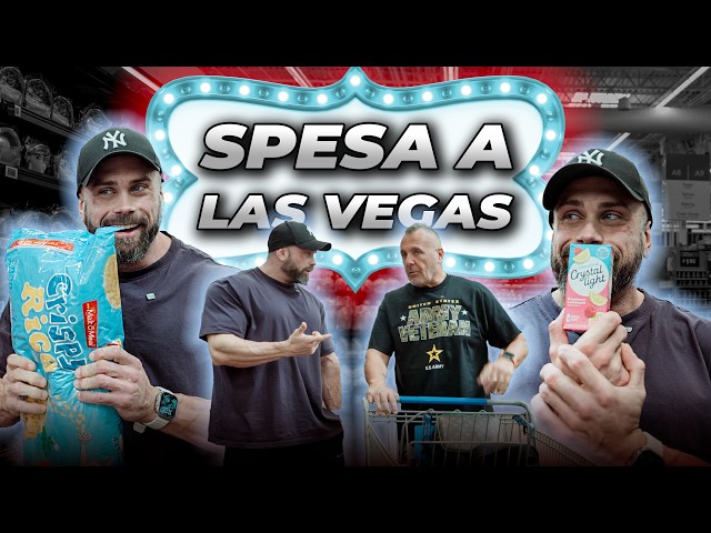 ROAD TO OLYMPIA | GROCERY SHOPPING IN LAS VEGAS