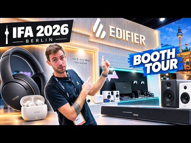 Edifier at IFA 2026 – Their Coolest New Audio Tech Yet