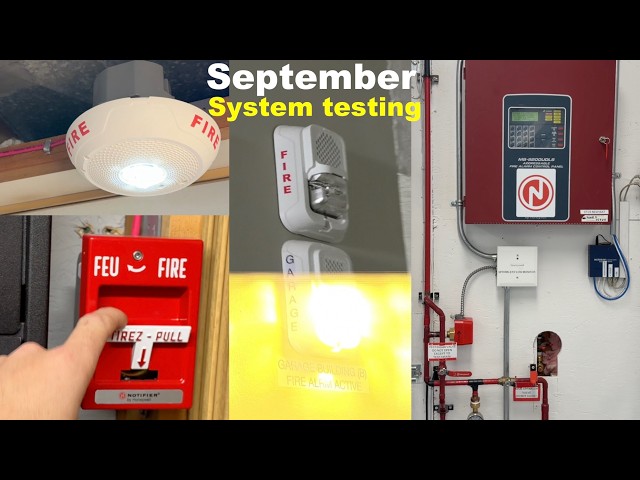 September Fire Alarm And Emergency System Testing