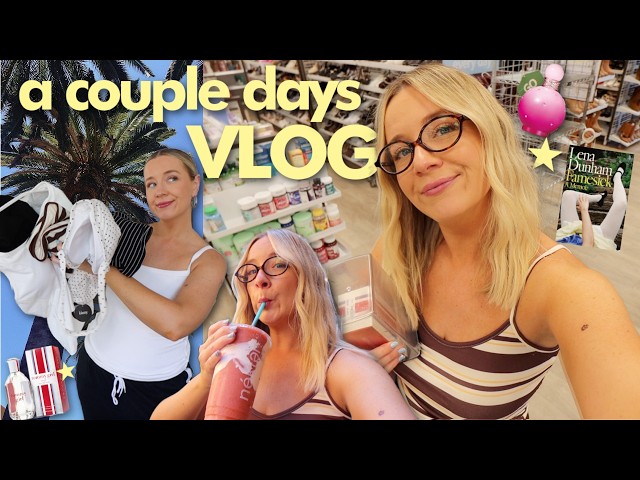 trying on "bra free" tops, solo self care day & nostalgic perfume hunting at TJ maxx!