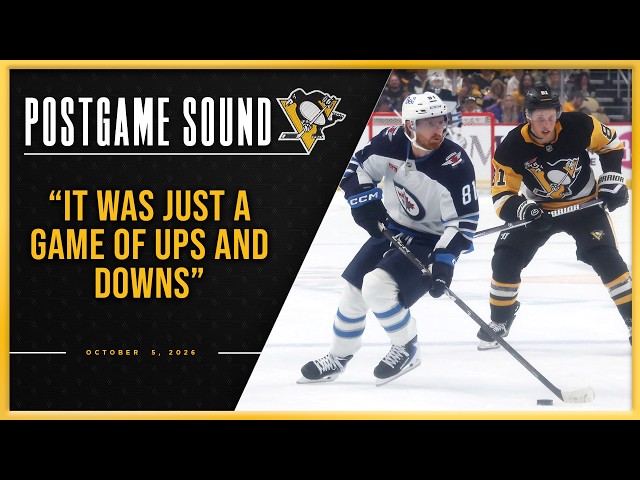 Declan Carlile, Penguins React To Home Loss To Jets