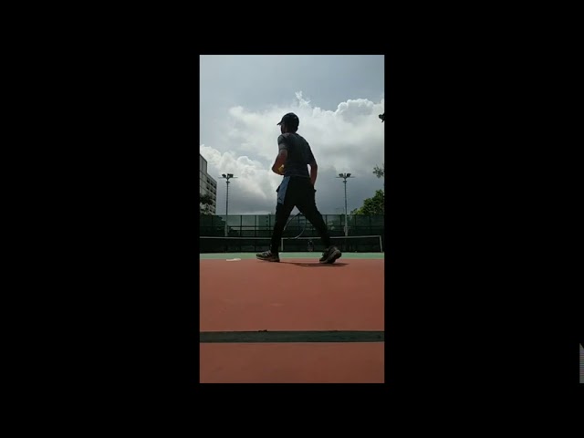 Tennis (Practice) for fun and exercise - 06 September 2020 King's Park Tennis Court, Hong Kong