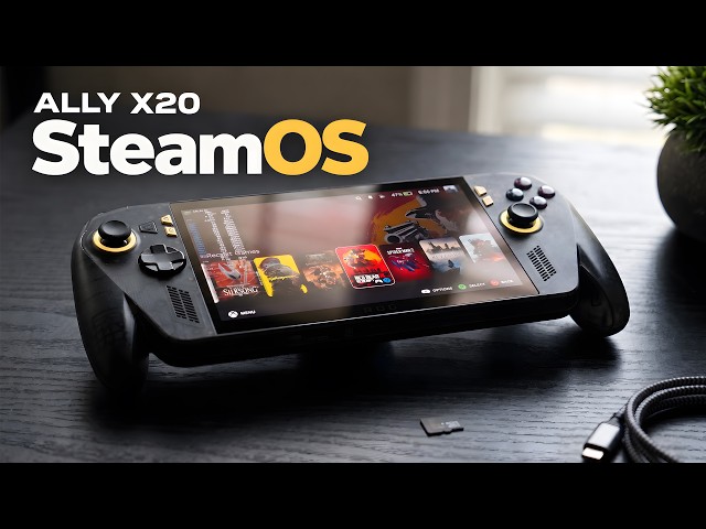 I Put SteamOS on the NEW OLED Xbox Ally X!