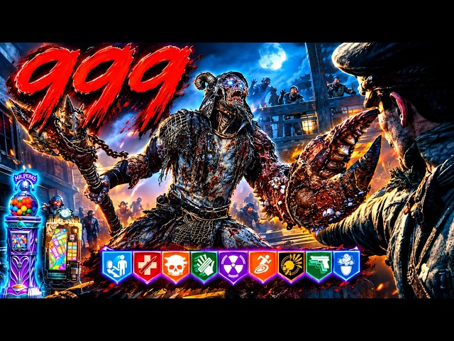 ROUNDS 521+ | 'TOTENREICH' | ROUND 999 WORLD RECORD | BO7 ZOMBIES | CRASH OPS 7 #zombies