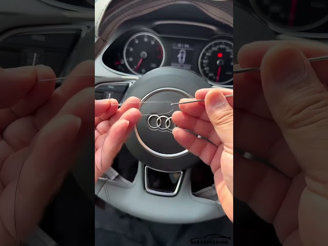 Clean. Custom. Completely yours. #automobile #car #steeringwheelcover #interiordesign #tutorial