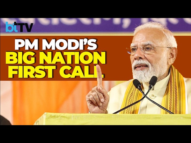 “Nation First”: PM Modi Calls For Unity, Says All Parties Must Unite In National Interest