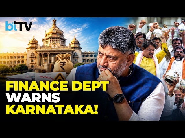 Karnataka Cash Crunch Row: Finance Dept Warns D K Shivakumar Government