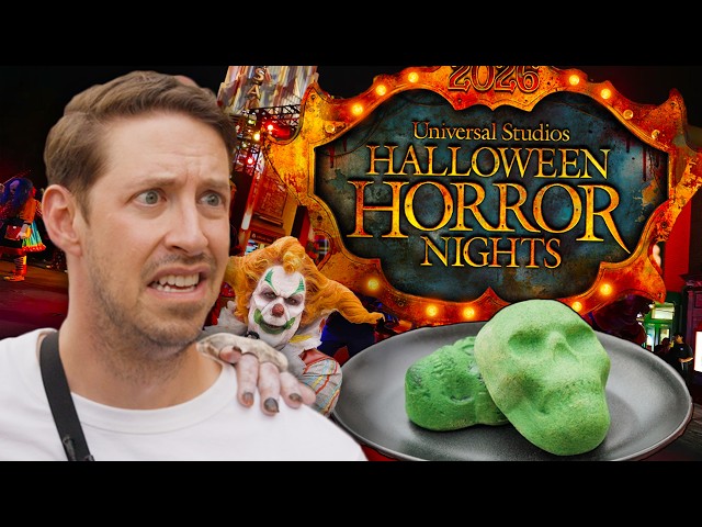 Keith Eats Everything At Universal Halloween Horror Nights