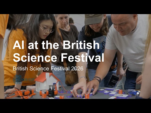 UKRI MINDS CDT at the British Science Festival 2026 | AI Research in Action