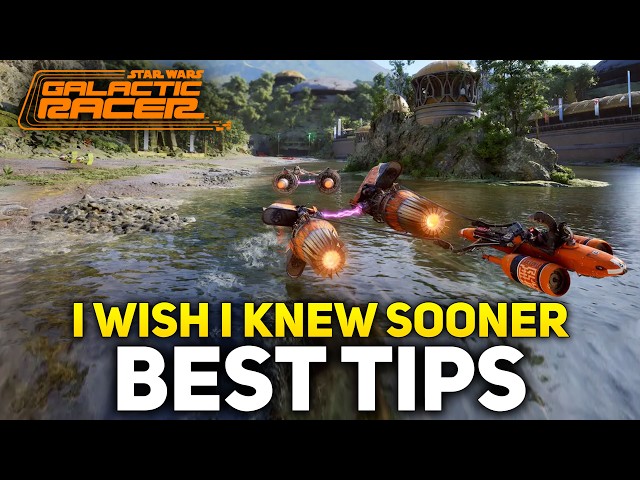 Star Wars Galactic Racer - Best Early Game Tips & Tricks (Speeder Build Guide)