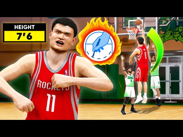 7’6 YAO MING BUILD is OVERPOWERED in RANDOM REC (NBA 2K27)