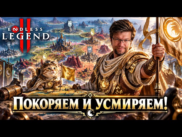 THE OCEAN IS GONE! Expansion and subjugation of tribes! Episode 13 | ENDLESS LEGEND 2