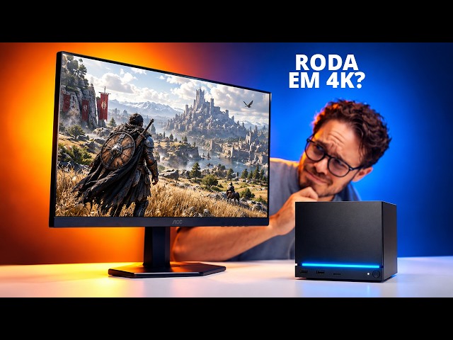TESTEI VARIOS JOGOS NA STEAM MACHINE! Vale o preço?