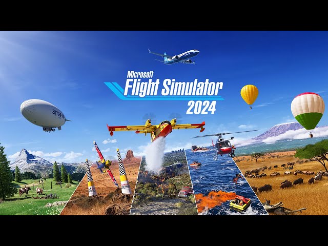 Microsoft Flight Simulator 2024 Takes Flight on PlayStation 5 | Announce Trailer
