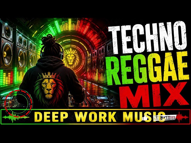 Techno Reggae Mix | Reggae Vibes and Minimal Techno for Ultimate Concentration