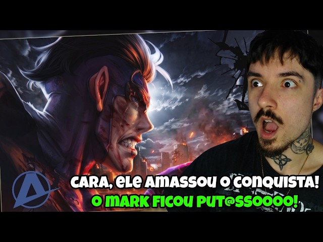 (DID HE CRUSH THE CONQUEST?!) REACTING to ♪ Invincible PT. 2 (Invincible) | Human Heart | AniRap