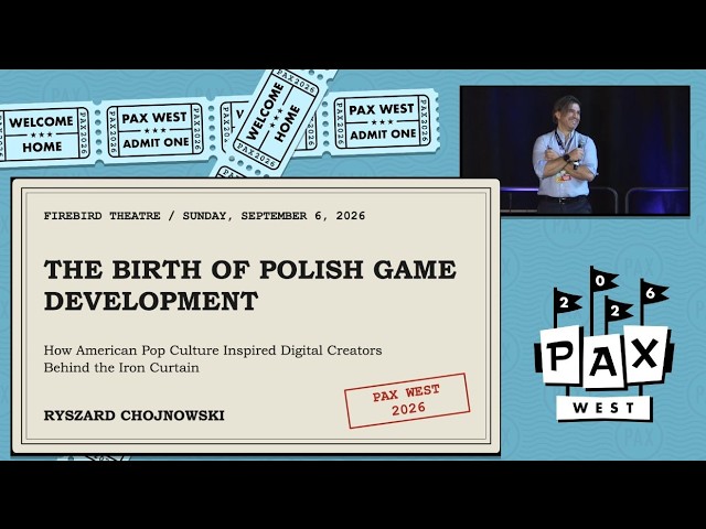 The Birth of Polish Game Development - my PAX West lecture
