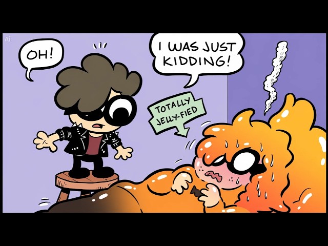 Funny Nerd and Jock comic dub Ep. 343 - 348