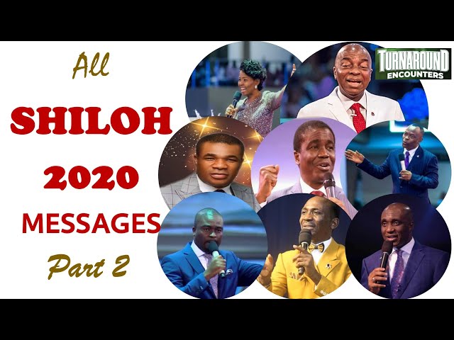 All Shiloh 2020 Messages | Bishop David Oyedepo | Pst David Ibiyeomie | Pst  Paul Eneche etc |Part 2