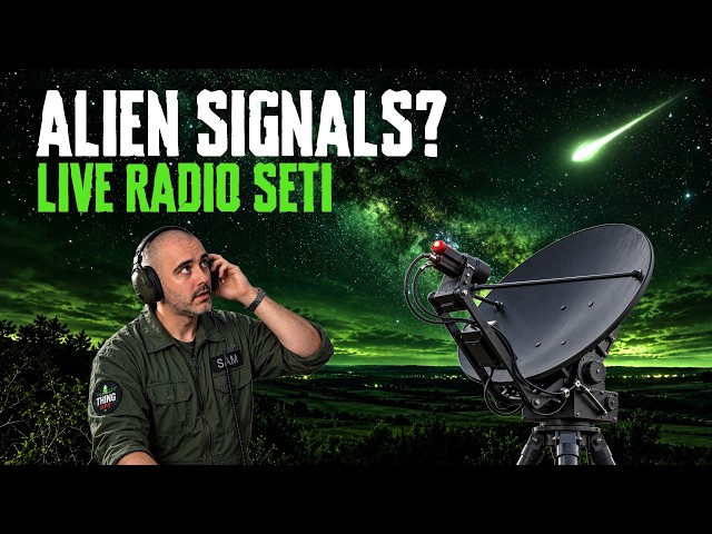 🔴 LIVE SETI Signal Hunt 2026 | Real-Time Alien Signal Search, Radio Telescope & Space Signals