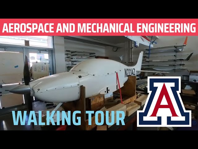 Walking tour of Aerospace & Mechanical Engineering Building