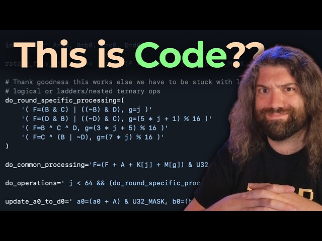 Making my Code UNREADABLE to Increase Performance