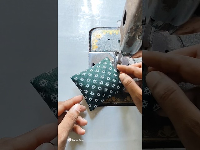 amazing pillow cover tutorial for beginners @Sewingtales #shorts #diy #shorts #viral #short #sew
