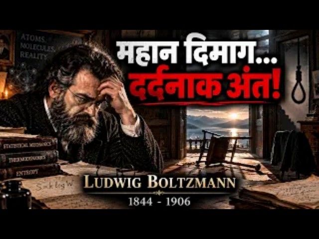 वो वैज्ञानिक जिसने 'Atoms' को साबित करने के लिए अपनी जान दे दी! ( Ludwig Boltzmann)