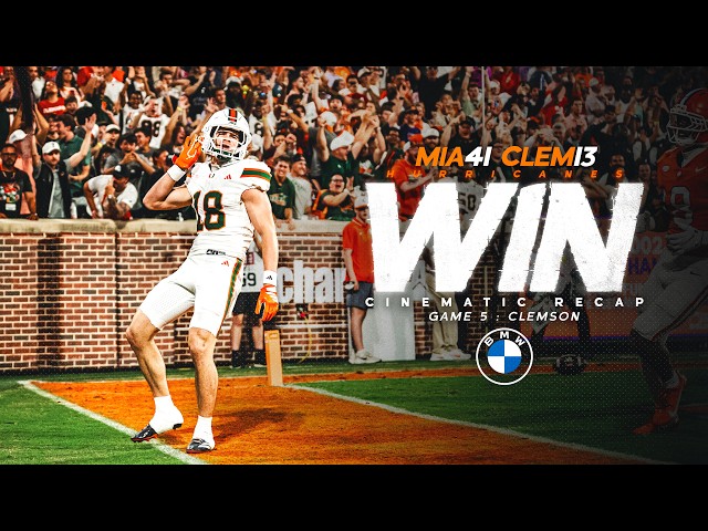 Cinematic Recap vs Clemson | 10.04.26