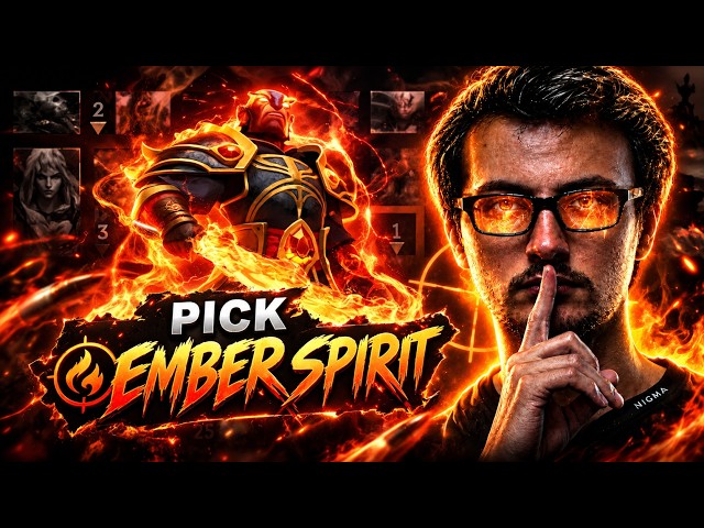 🔥 MIRACLE- EMBER SPIRIT = TOO STRONG! 😱💀 GOD MODE!