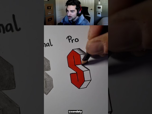 How To Draw The Letter S! 🤯