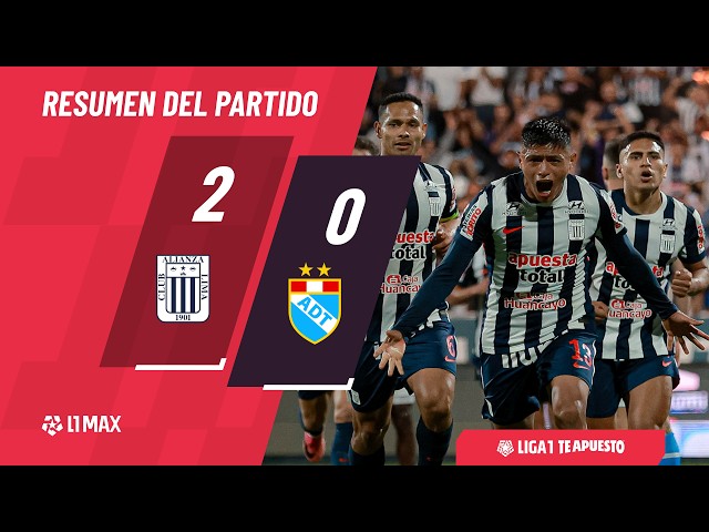 MARCO HUAMÁN AND ERYC CASTILLO SECURED THE WIN FOR THE BLANQUIAZULES | Alianza Lima vs. ADT