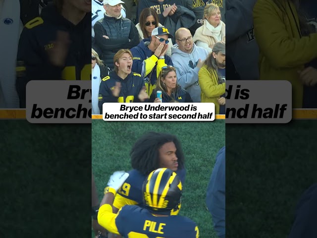 Michigan made some adjustments coming out of halftime #CFB #Michigan