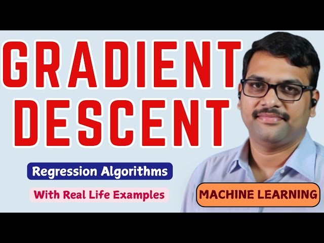 Gradient Descent in Machine Learning || Explained Simply with Example || Machine Learning