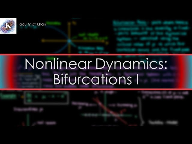 Introducing Bifurcations: The Saddle Node Bifurcation