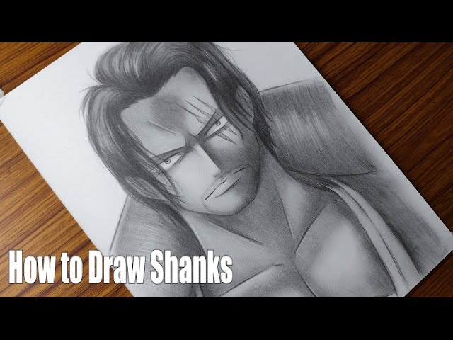 How To Draw Shanks | Shanks Drawing | SK Art | Pencil Art