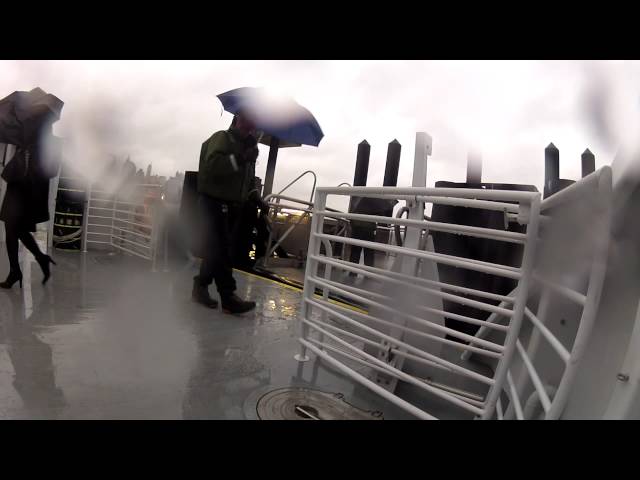 Tuesday morning #commute - Rainy and cold - front camera, part 3/3