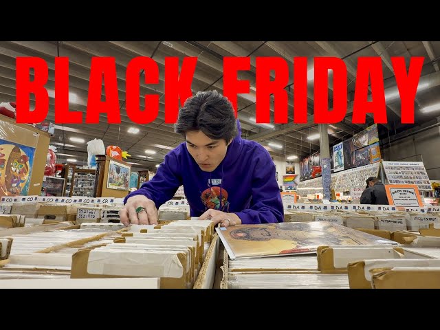Black Friday at the BIGGEST Comic Book Store in the World
