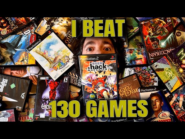 I played ONLY PS2 games for 3 years