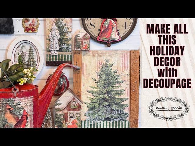Vintage style  Christmas  | NEW Northwoods Holiday Paper Collection