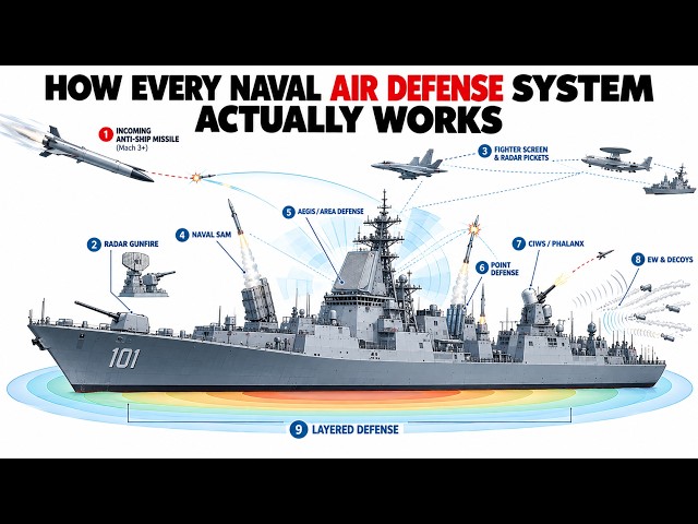 How Every Naval Air Defense System Actually Works