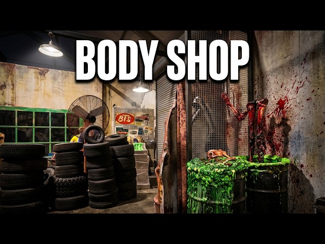 Behind the scenes tour of Kill n' Fill (lights on) @ Hersheypark 08/01/2026