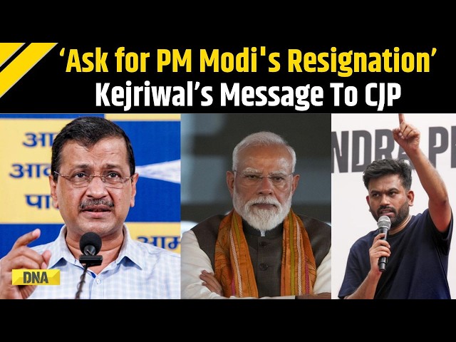 CJP News:  Arvind Kejriwal Asks CJP For PM Modi's Resignation Amid Protest Against CEC Gyanesh Kumar