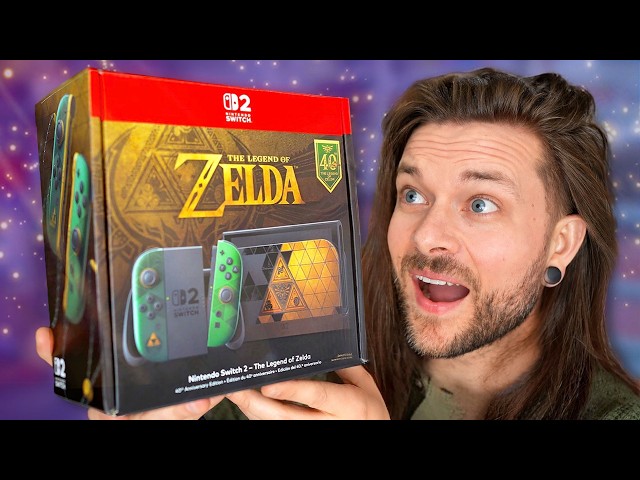 The ZELDA Nintendo Switch 2 is HERE and it's INSANE!