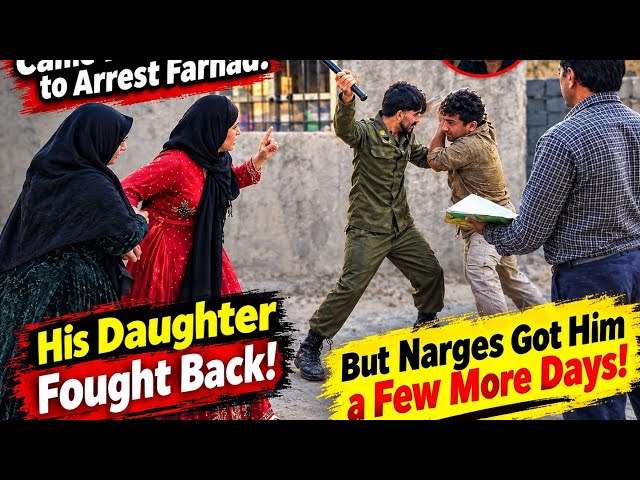 Hassan Came With Soldiers Arrest Farhad His Daughter Fought Back But Narges Got Him a Few More Days