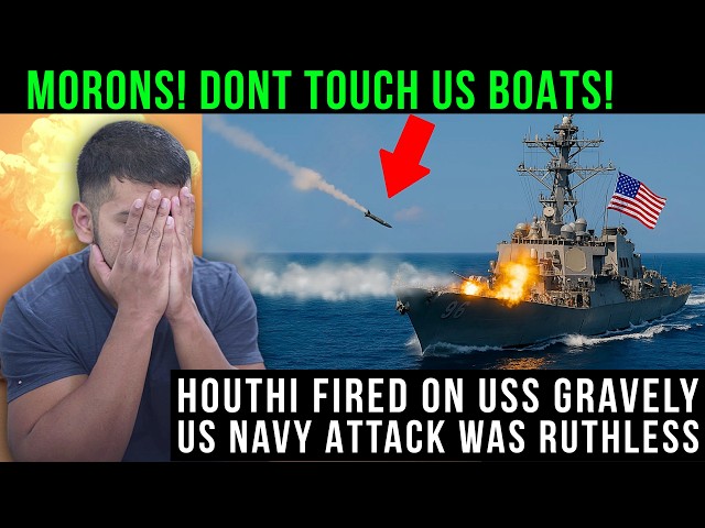 Houthi Pirate Boats Swarmed a US Navy Ship. What Happened Next Was Chaos  | CG Reacts