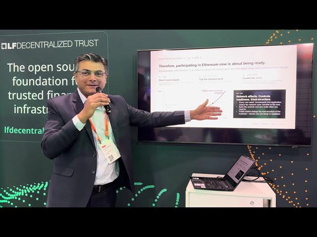 Confidentiality Tech That Scales On-chain Finance | Kaushal Vyas, EthSystems | Sibos 2026