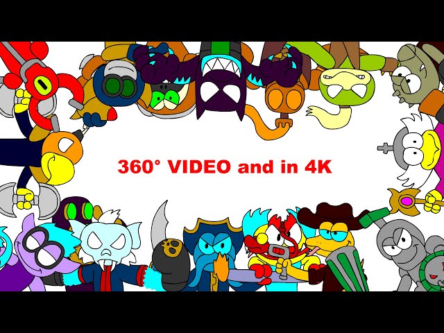 Skylanders Swap Force Swaps (360 degrees edition, 4K)