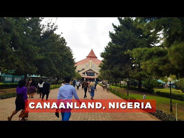 THE MOST BEAUTIFUL CHURCH IN NIGERIA? CANAANLAND CITY | TOLU NAZZAL